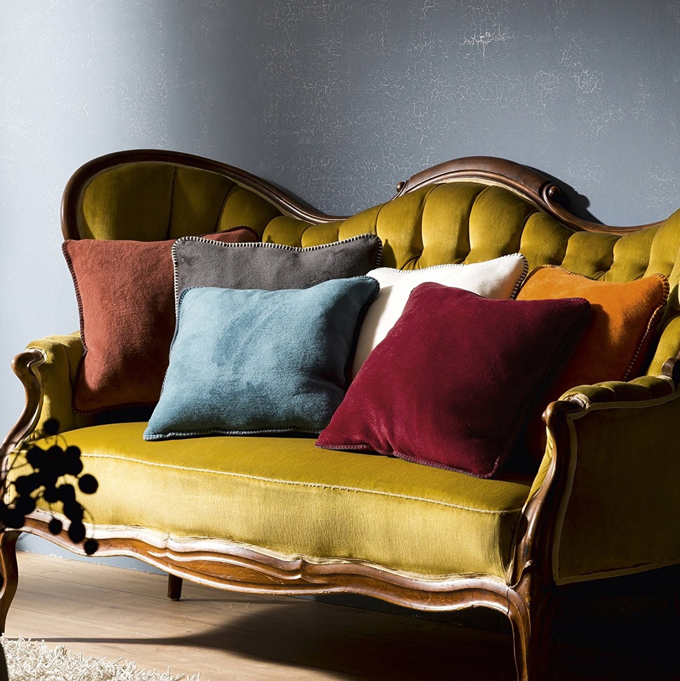 okrasna blazina aura bordo rdeča