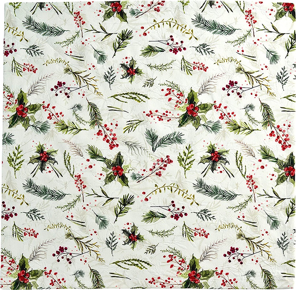 božični namizni tekač holly berry